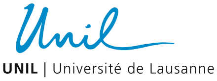 Logo Université de Lausanne . Unil