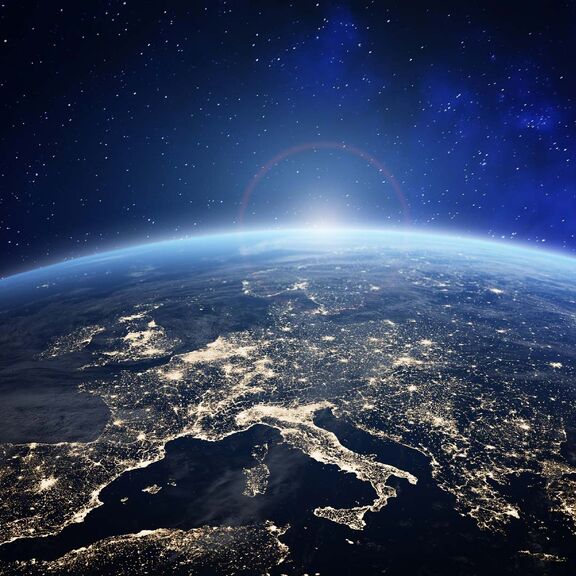 Europe from space